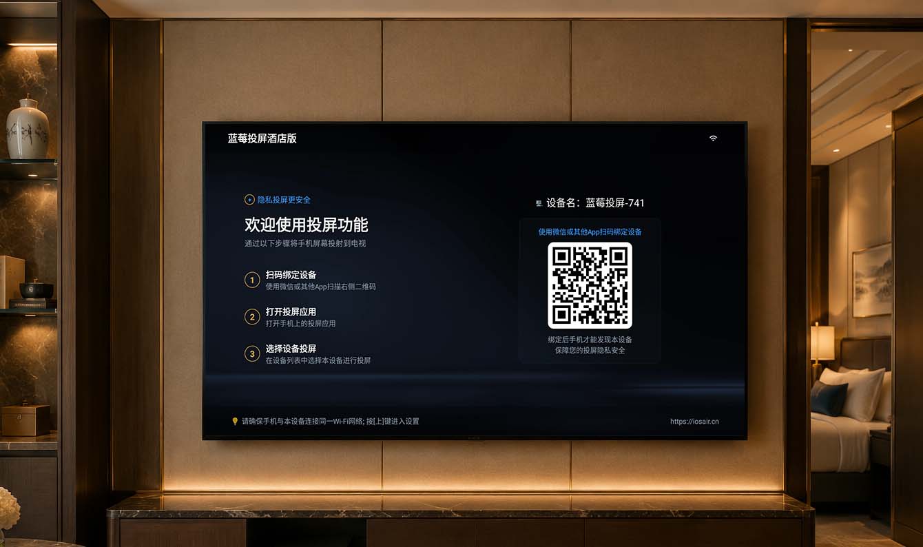 蓝莓投屏截图